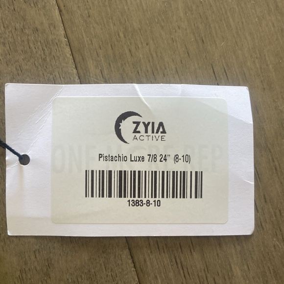 Zyia Pistachio Luxe 7/8, 24”, size 8-10. New with tags - Picture 2 of 8